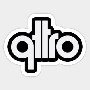 QTTRO - The Finals Sponsor Sticker